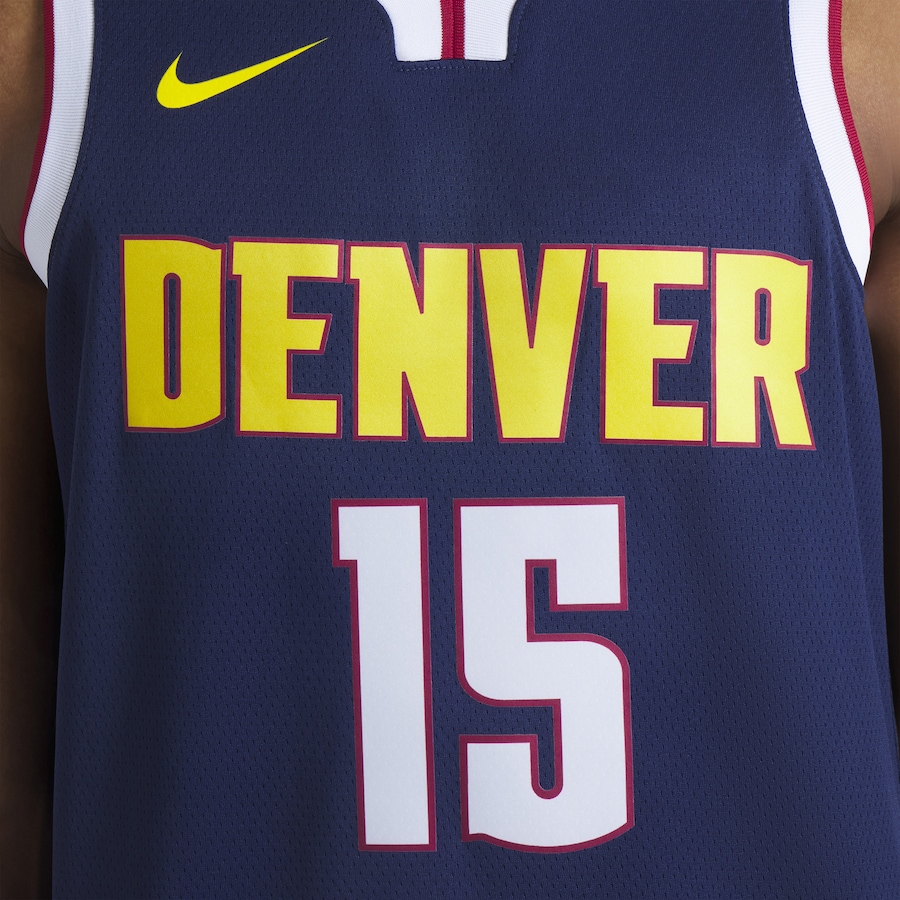 Nikola Jokic Denver Nuggets Nike Unisex Swingman Jersey - Icon Edition - Navy thumbnail 9
