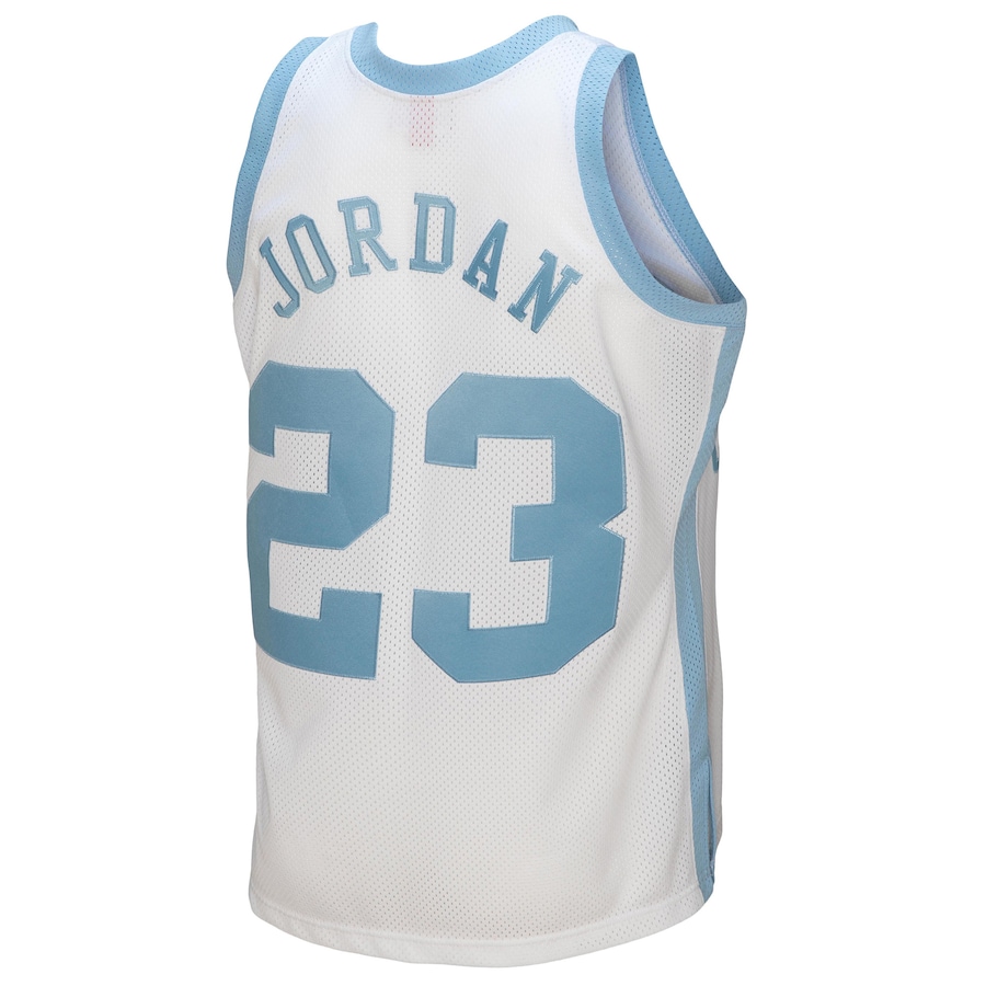 Michael Jordan North Carolina Tar Heels Mitchell & Ness 1983/84 Authentic Retired Player Jersey - White thumbnail 4