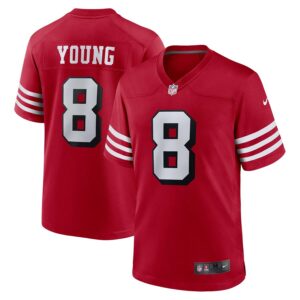Steve Young San Francisco 49ers Nike Retired Player Alternate Game Jersey - Scarlet