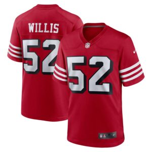 Patrick Willis San Francisco 49ers Nike Retired Player Alternate Game Jersey - Scarlet