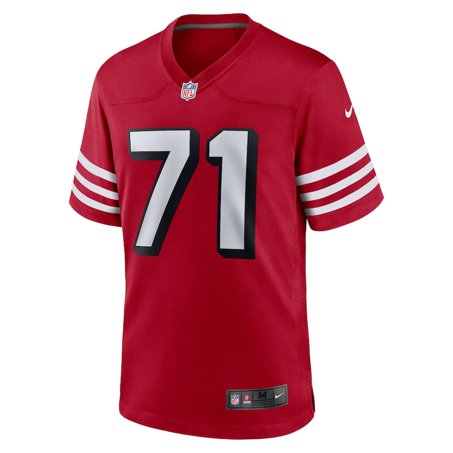 Trent Williams San Francisco 49ers Nike Alternate Game Jersey - Scarlet thumbnail 3