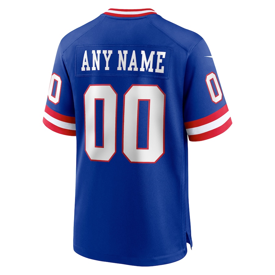 New York Giants Nike Classic Custom Game Jersey - Royal thumbnail 4