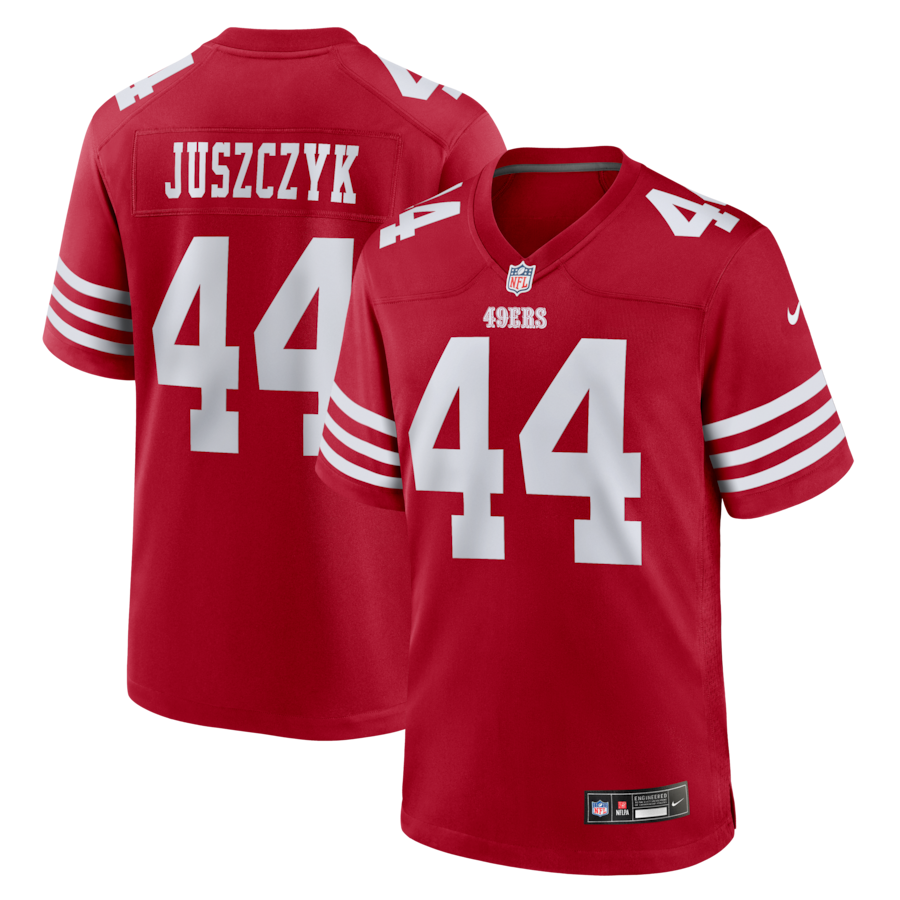 Kyle Juszczyk San Francisco 49ers Nike Player Game Jersey - Scarlet thumbnail 2