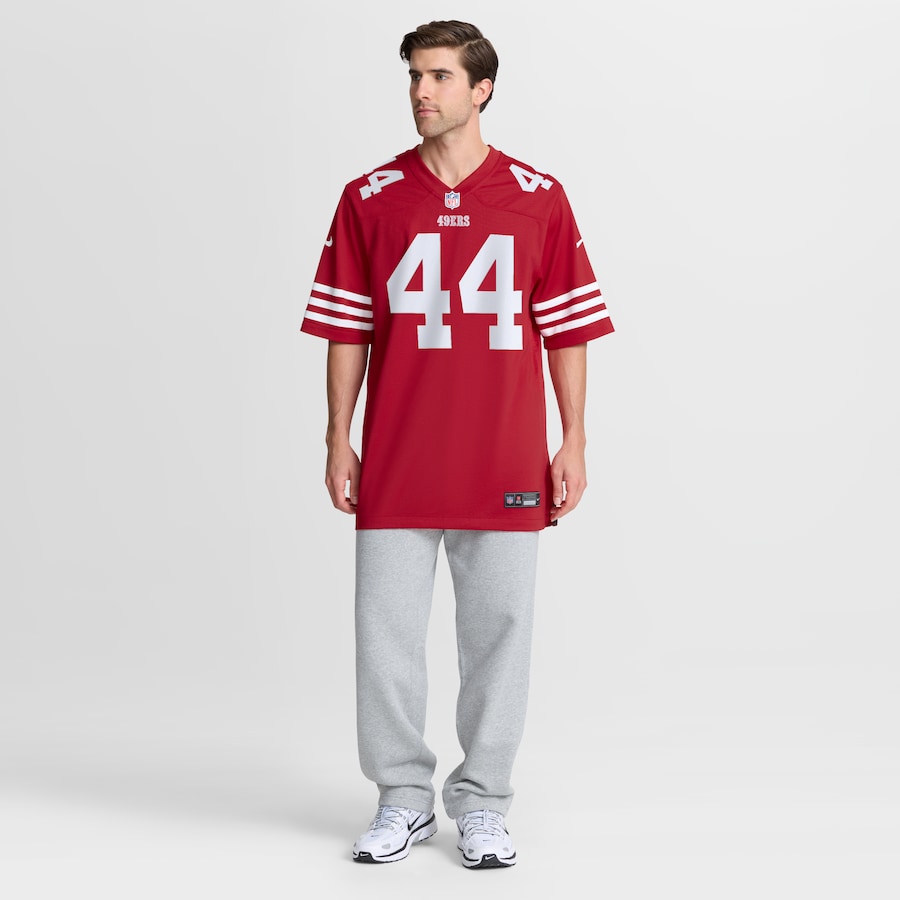 Kyle Juszczyk San Francisco 49ers Nike Player Game Jersey - Scarlet thumbnail 8