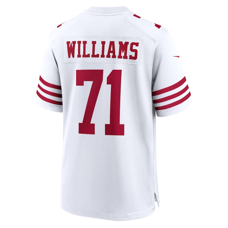 Trent Williams San Francisco 49ers Nike Player Game Jersey - White thumbnail 4