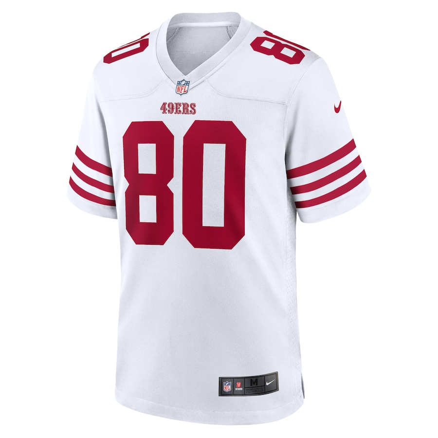Jerry Rice San Francisco 49ers Nike Retired Player Game Jersey - White thumbnail 3