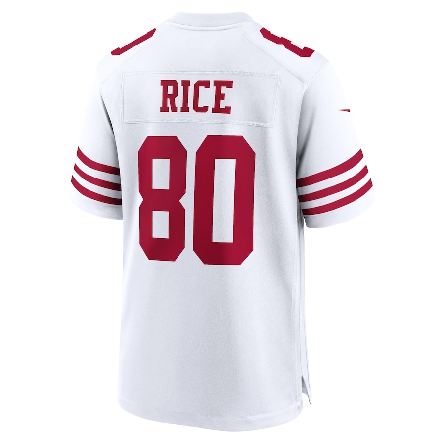 Jerry Rice San Francisco 49ers Nike Retired Player Game Jersey - White thumbnail 4