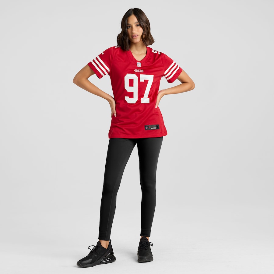 Nick Bosa San Francisco 49ers Nike Women's Player Jersey - Scarlet thumbnail 5