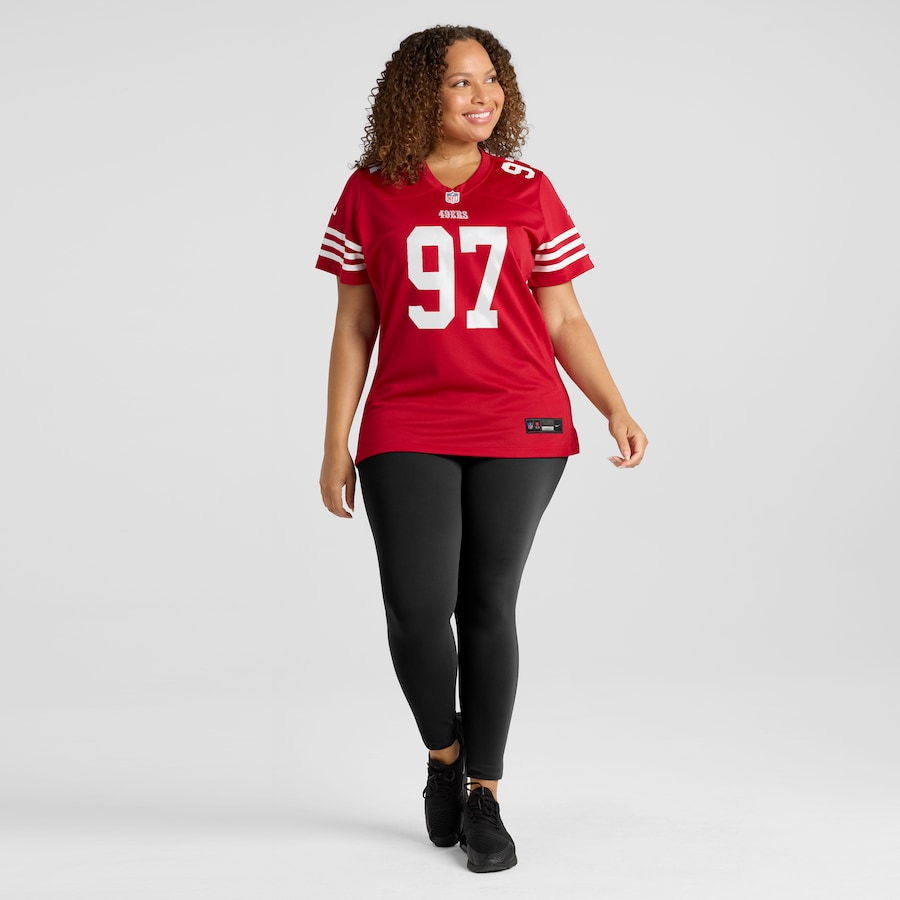Nick Bosa San Francisco 49ers Nike Women's Player Jersey - Scarlet thumbnail 7