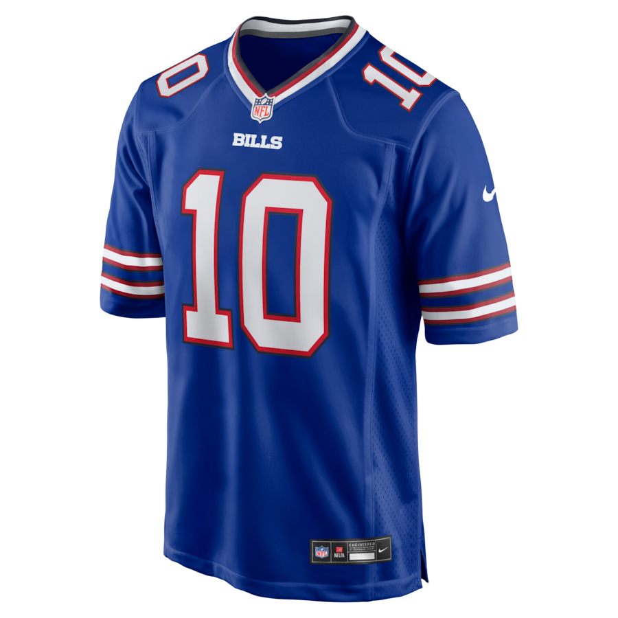 Khalil Shakir Buffalo Bills Nike Game Jersey - Royal thumbnail 3