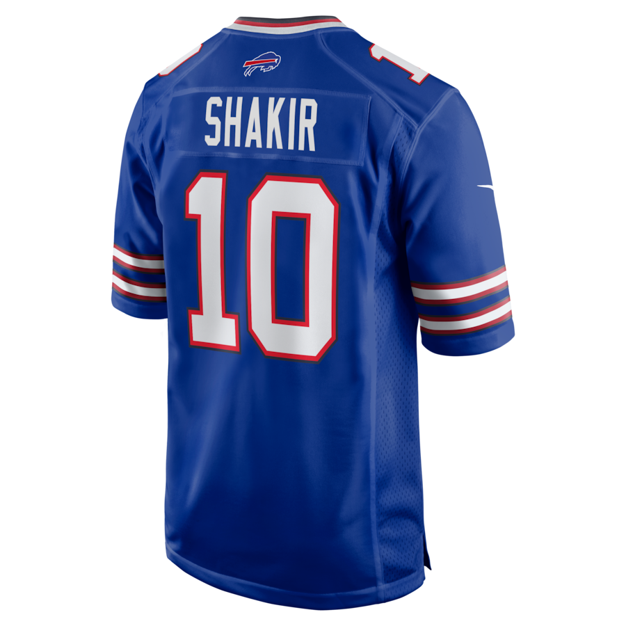 Khalil Shakir Buffalo Bills Nike Game Jersey - Royal thumbnail 4