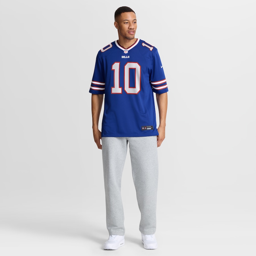Khalil Shakir Buffalo Bills Nike Game Jersey - Royal thumbnail 8