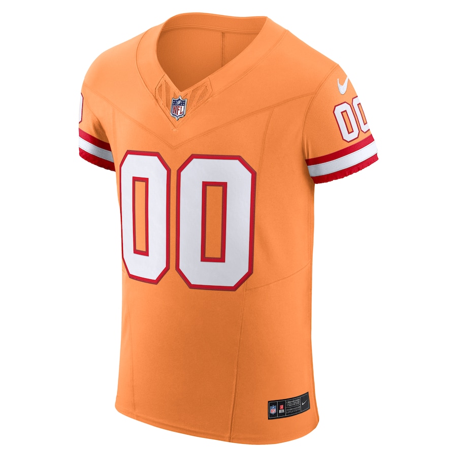Tampa Bay Buccaneers Nike  Vapor F.U.S.E. Elite Custom Jersey - Orange thumbnail 3