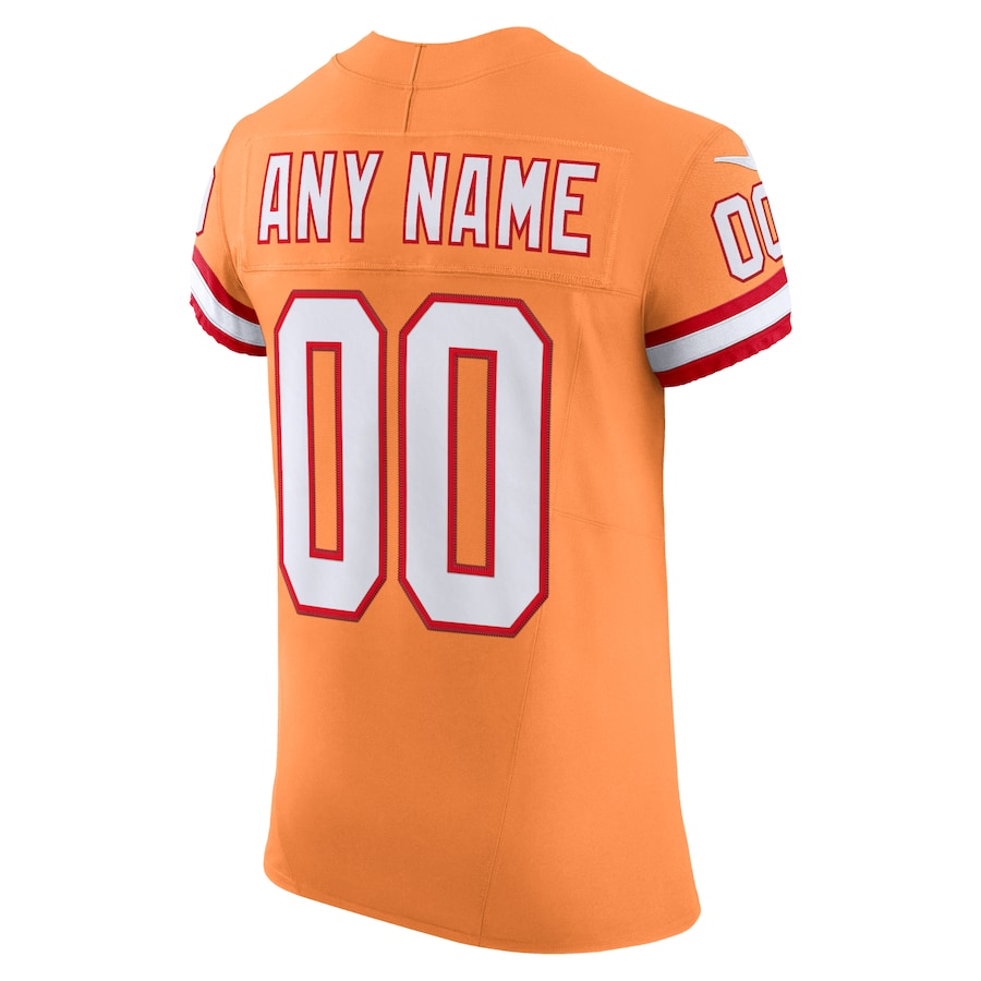 Tampa Bay Buccaneers Nike  Vapor F.U.S.E. Elite Custom Jersey - Orange thumbnail 4