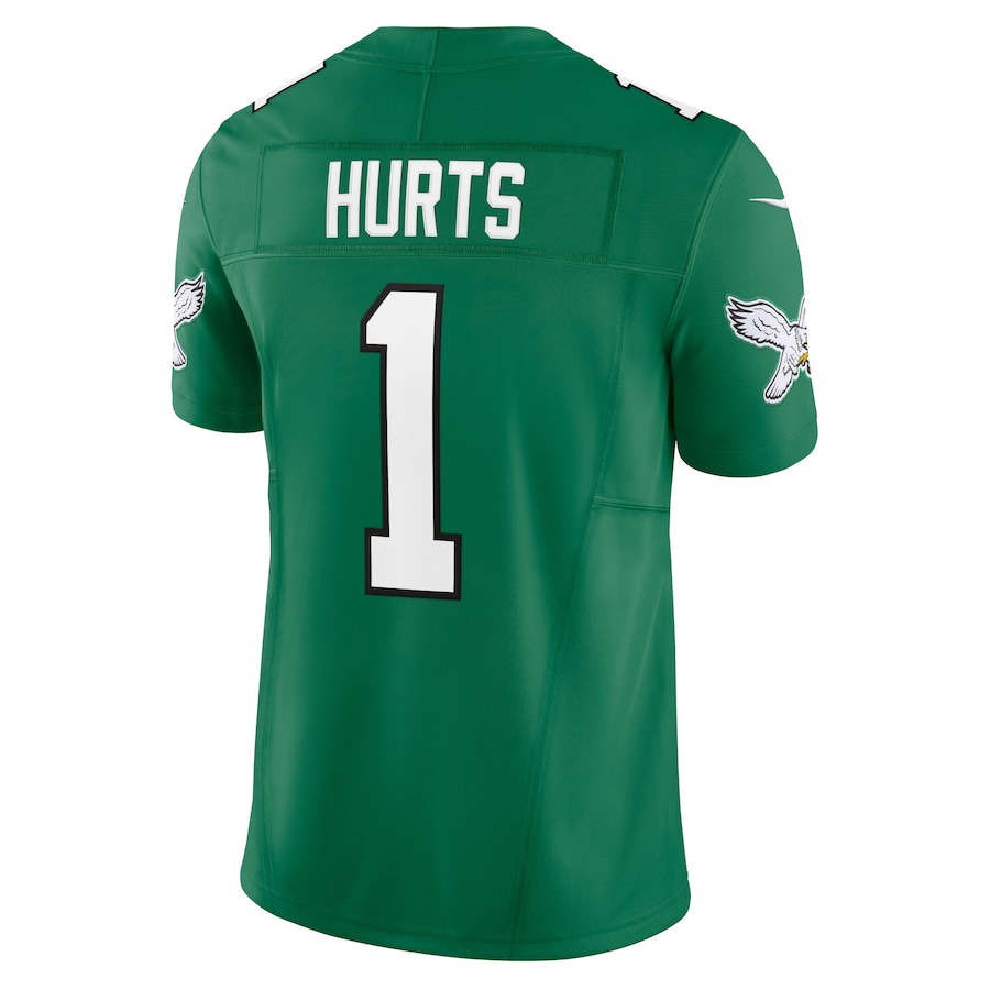 Jalen Hurts Philadelphia Eagles Nike Vapor F.U.S.E. Limited Jersey - Kelly Green thumbnail 4