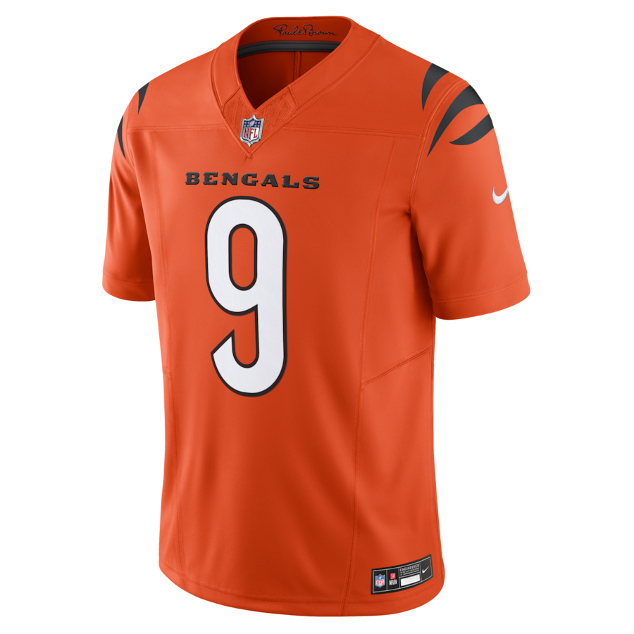 Joe Burrow Cincinnati Bengals Nike Vapor F.U.S.E. Limited Jersey - Orange thumbnail 3