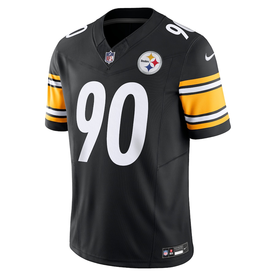 T.J. Watt Pittsburgh Steelers Nike Vapor F.U.S.E. Limited Jersey - Black thumbnail 3