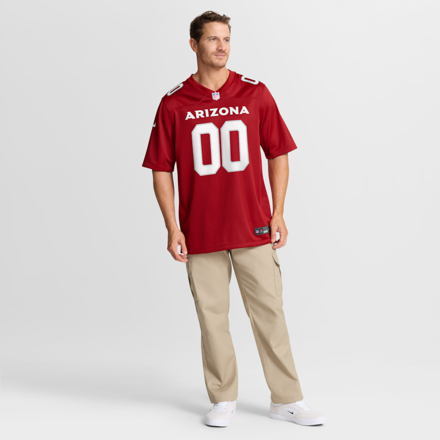 Arizona Cardinals Nike Custom Game Jersey - Cardinal thumbnail 8