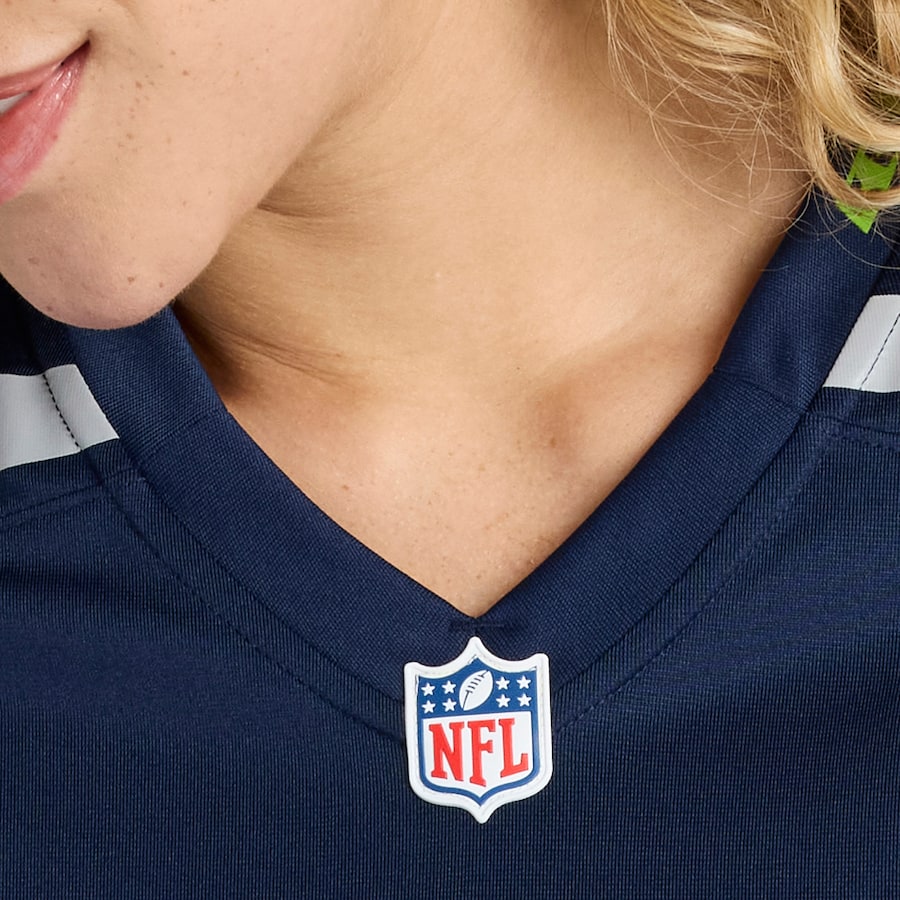 Seattle Seahawks Nike Women's Custom Game Jersey - College Navy thumbnail 9